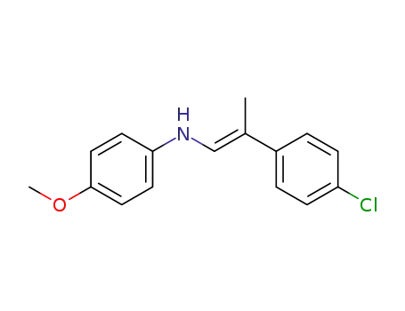 [(E)-2-(4-Chloro-phenyl)-propenyl]-(4-methoxy-phenyl)-amine