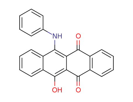 6-hydroxy-11-phenylamino-5,12-naphthacenequinone