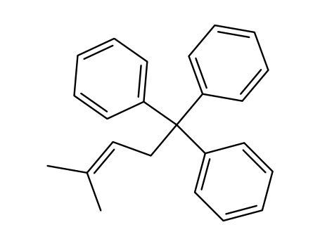 Benzene, 1,1',1''-(4-methyl-3-pentenylidyne)tris-