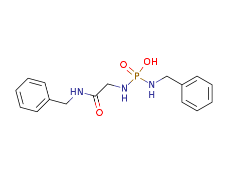 Phosphorodiamidic acid, N-[2-oxo-2-[(phenylmethyl)amino]ethyl]-N'-(phenylmethyl)-