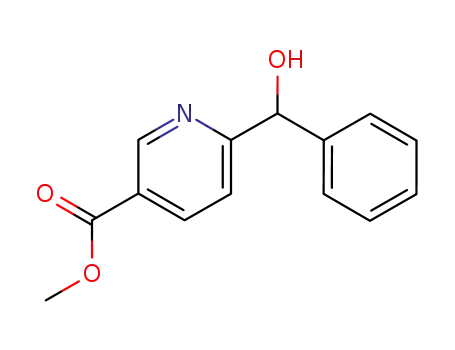 3-Pyridinecarboxylic acid, 6-(hydroxyphenylmethyl)-, methyl ester