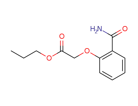 (2-carbamoyl-phenoxy)-acetic acid propyl ester