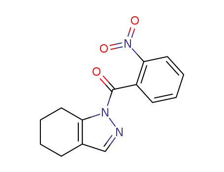 1-(2-nitro-benzoyl)-4,5,6,7-tetrahydro-1<i>H</i>-indazole