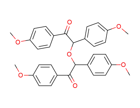 4,4',4'',4'''-tetramethoxy-α,α'-oxy-bis-deoxybenzoin