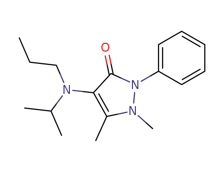 4-(isopropyl-propyl-amino)-1,5-dimethyl-2-phenyl-1,2-dihydro-pyrazol-3-one