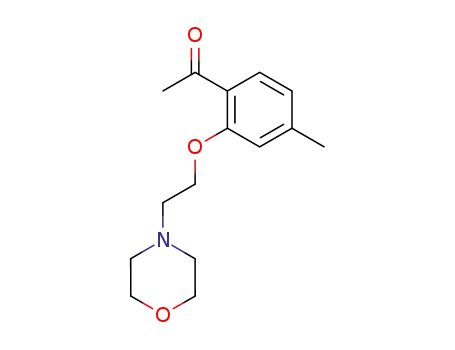 1-[4-methyl-2-(2-morpholino-ethoxy)-phenyl]-ethanone