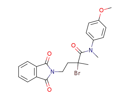 2-bromo-2-methyl-4-phthalimido-butyric acid-(<i>N</i>-methyl-<i>p</i>-anisidide)