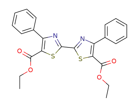 4,4'-diphenyl-[2,2']bithiazolyl-5,5'-dicarboxylic acid diethyl ester