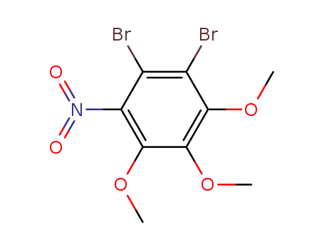 1,2-dibromo-3,4,5-trimethoxy-6-nitro-benzene