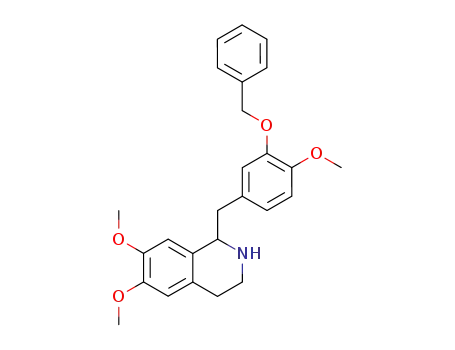1-(3-benzyloxy-4-methoxy-benzyl)-6,7-dimethoxy-1,2,3,4-tetrahydro-isoquinoline