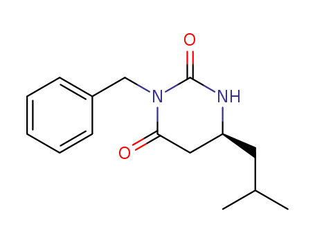 (<i>S</i>)-3-benzyl-6-isobutyl-dihydro-pyrimidine-2,4-dione