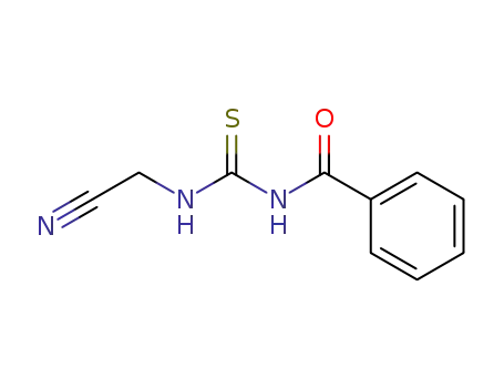 <i>N</i>-benzoylthiocarbamoyl-glycine nitrile