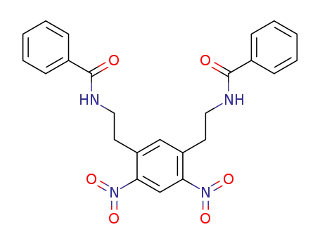 1,5-bis-(2-benzoylamino-ethyl)-2,4-dinitro-benzene