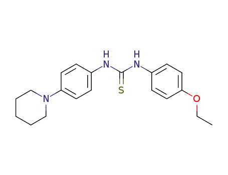 <i>N</i>-(4-ethoxy-phenyl)-<i>N</i>'-(4-piperidino-phenyl)-thiourea