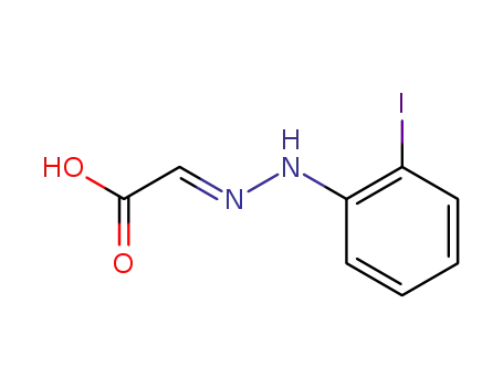 Acetic acid, [(2-iodophenyl)hydrazono]-