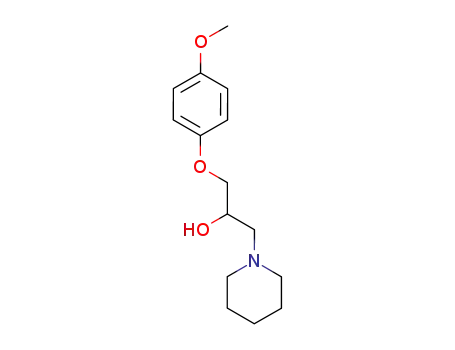 1-(4-methoxy-phenoxy)-3-piperidin-1-yl-propan-2-ol