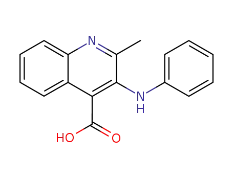 3-anilino-2-methyl-quinoline-4-carboxylic acid