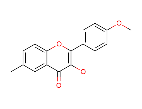 3-methoxy-2-(4-methoxy-phenyl)-6-methyl-chromen-4-one