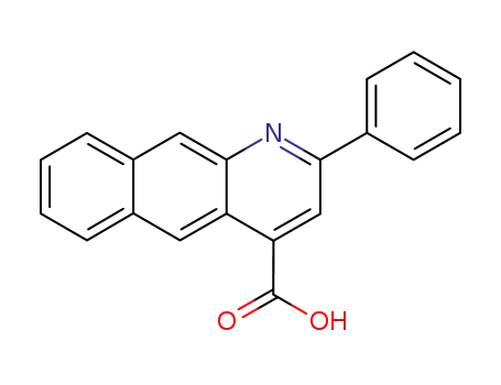 2-phenyl-benzo[<i>g</i>]quinoline-4-carboxylic acid