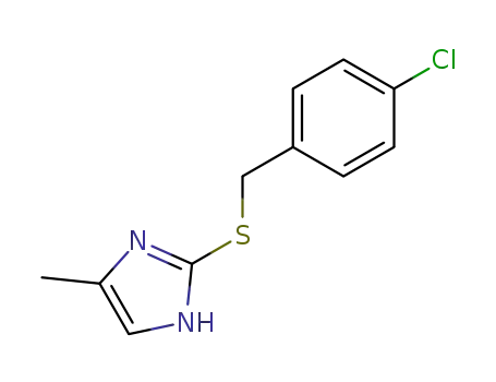 2-(4-chloro-benzylmercapto)-4-methyl-1<sup>(3)</sup><i>H</i>-imidazole
