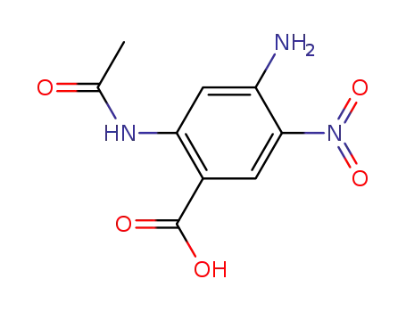 2-acetylamino-4-amino-5-nitro-benzoic acid