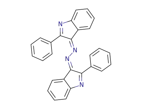 bis-(2-phenyl-indol-3-ylidene)-hydrazine