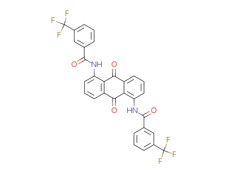 1,5-bis-(3-trifluoromethyl-benzoylamino)-anthraquinone
