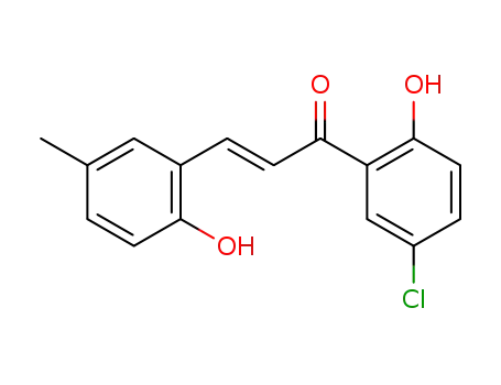 2-Propen-1-one,
1-(5-chloro-2-hydroxyphenyl)-3-(2-hydroxy-5-methylphenyl)-