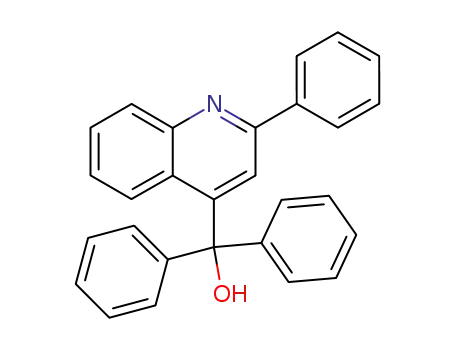 diphenyl-(2-phenyl-quinolin-4-yl)-methanol