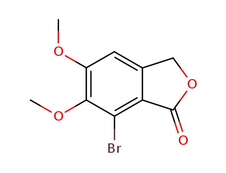 7-bromo-5,6-dimethoxy-3<i>H</i>-isobenzofuran-1-one