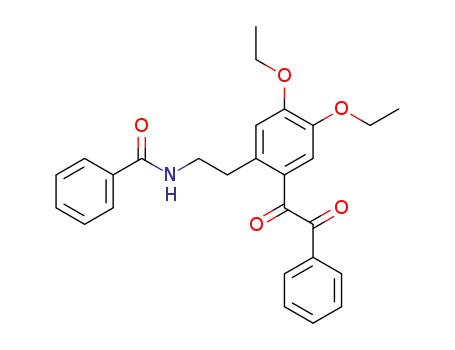 <i>N</i>-(4,5-diethoxy-2-phenyloxoacetyl-phenethyl)-benzamide