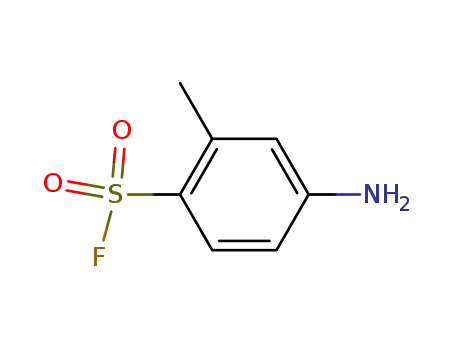 Molecular Structure of 21320-92-3 (4-amino-2-methylbenzenesulfonyl fluoride)