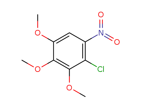 2-chloro-3,4,5-trimethoxy-1-nitro-benzene