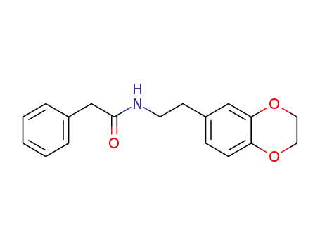 Molecular Structure of 858816-92-9 (phenyl-acetic acid-[2-(2,3-dihydro-benzo[1,4]dioxin-6-yl)-ethylamide])