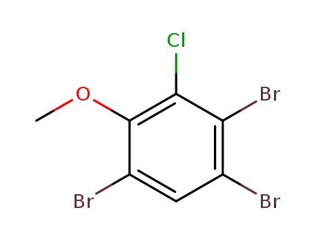 3,4,6-tribromo-2-chloro-anisole