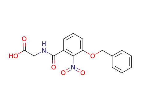 <i>N</i>-(3-benzyloxy-2-nitro-benzoyl)-glycine