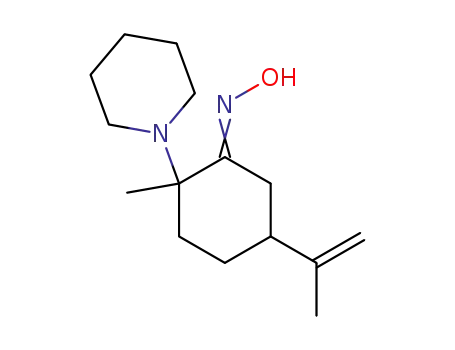 1-piperidin-1-yl-<i>p</i>-menth-8-en-2-one oxime