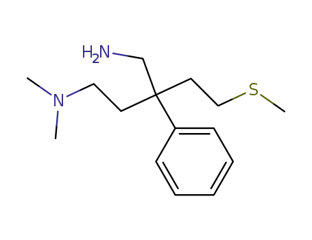 <i>N</i><sup>4</sup>,<i>N</i><sup>4</sup>-dimethyl-2-(2-methylsulfanyl-ethyl)-2-phenyl-butanediyldiamine