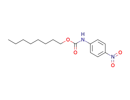 Molecular Structure of 92700-71-5 (Carbamic acid, (4-nitrophenyl)-, octyl ester)