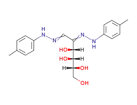 D-<i>lyxo</i>-[2]hexosulose-bis-<i>p</i>-tolylhydrazone