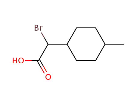 bromo-(4-methyl-cyclohexyl)-acetic acid