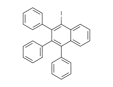 1-iodo-2,3,4-triphenyl-naphthalene