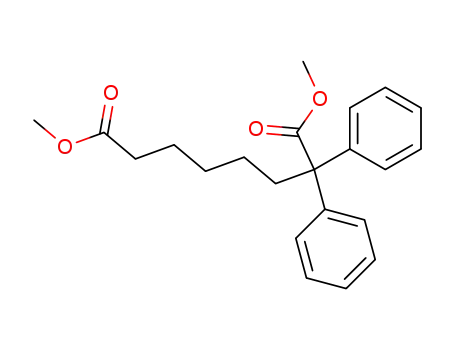 2,2-diphenyl-octanedioic acid dimethyl ester