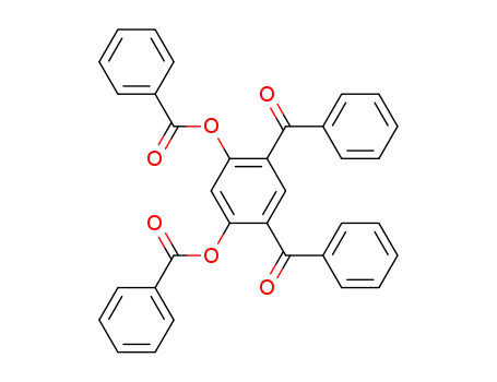 1,5-dibenzoyl-2,4-bis-benzoyloxy-benzene