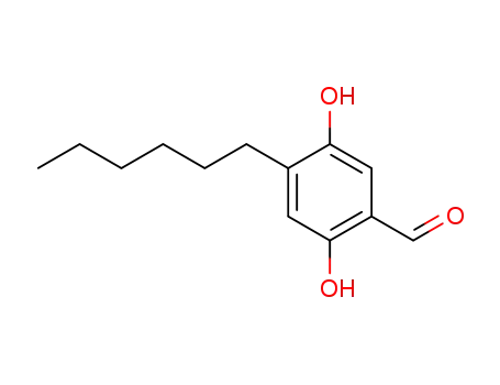 4-hexyl-2,5-dihydroxy-benzaldehyde