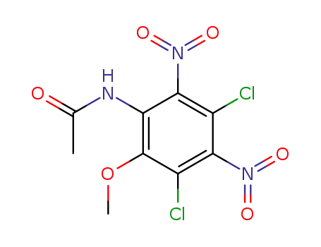 acetic acid-(3,5-dichloro-2-methoxy-4,6-dinitro-anilide)