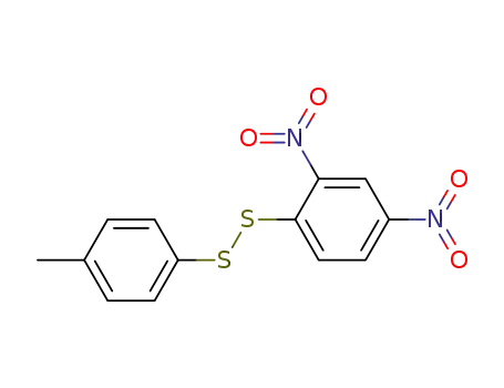 Molecular Structure of 24696-61-5 (Disulfide, 2,4-dinitrophenyl 4-methylphenyl)