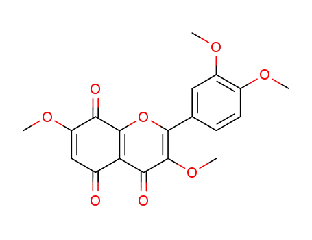 2-(3,4-dimethoxy-phenyl)-3,7-dimethoxy-chromene-4,5,8-trione