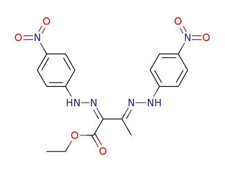 ethyl 2,3-dioxobutenoate bis(4-nitrophenylhydrazone)