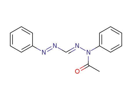 Acetic acid,1-phenyl-2-[(2-phenyldiazenyl)methylene]hydrazide